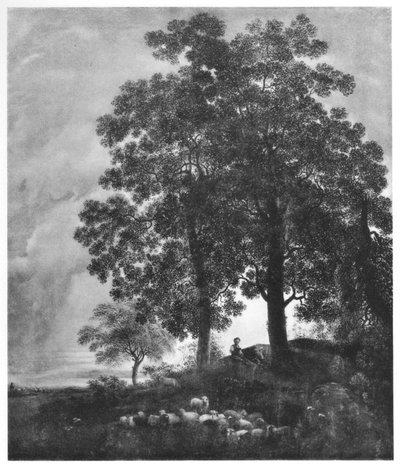 Evening Landscape by Johann Christian Klengel